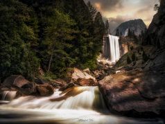 Verfall Fall / Yosemite Nationalpark / Kalifornien / USA