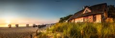 das Hamptons am Hamptons-Strand von Scharbeutz / Deutschland