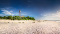 Sanibel Island Leuchtturm , bei Fort Meyers Cape Coral Florida , USA
