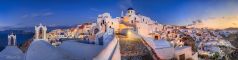 Santorin , Santorini , Griechenland , Oia zur Sonnenaufgang