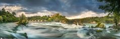 Rheinfall von Schaffhausen im schönen Licht