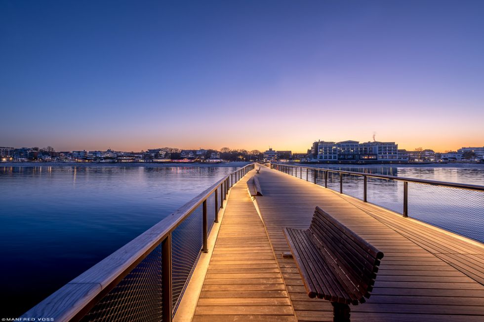 * Stille Ostsee * Sanfte Pastselltöne an der Ostsee an einem stillen Abend am Strand von Scharbeutz an der Ostsee an der lübecker Bucht