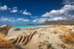 Insel Kreta am Falasarna Beach