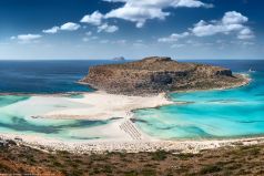 Insel Kreta mit der Lagune von Balos