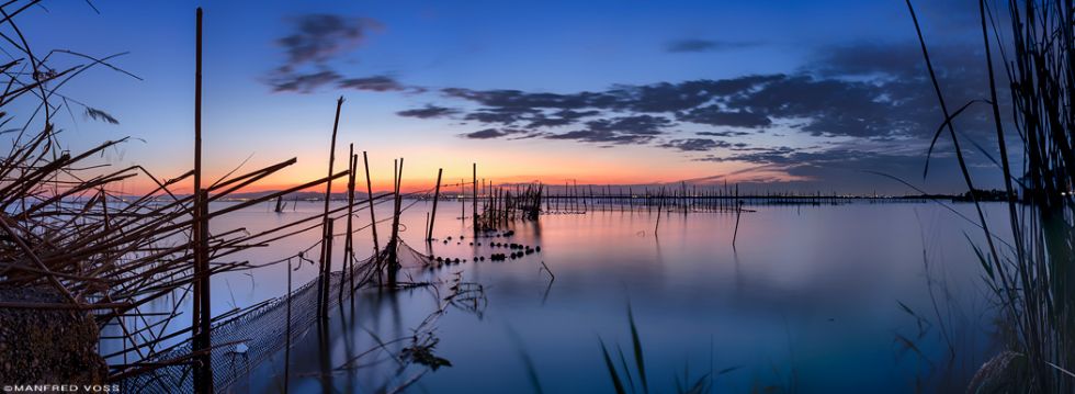 * Sunset Albufera * Sonnenuntergang in La Albufera in Spanien in der Nähe von Valencia.