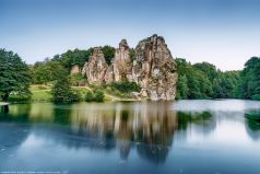 * Externsteine 2 * Felsen im Teuteburger Wald in Nordrhein Westfalen. Natur Landschaft