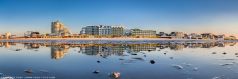 * Duhnen Panorama * Strand und Meer vom Badeort Duhnen bei Cuxhaven an der Nordsee.