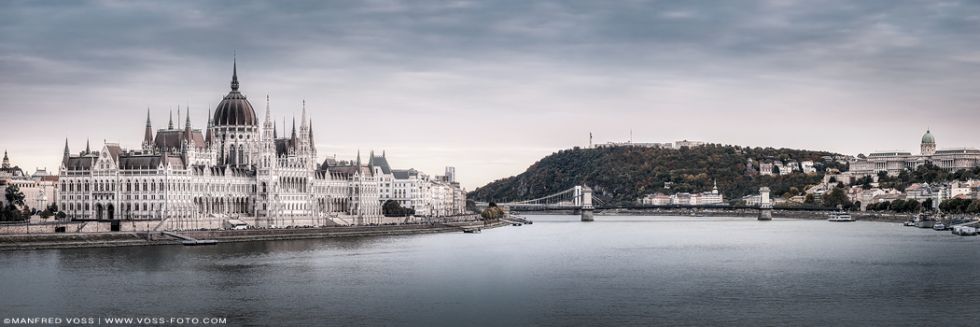 * Budapest Altstadt Panorama * Panorama der Stadt Budapest