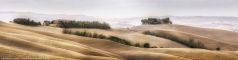 Toskana in Italien im Oktober. Fine Art Panorama