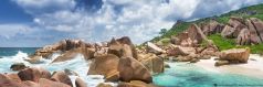 Indian Waves , Insel La Digue , Seychellen / Indischer Ozean