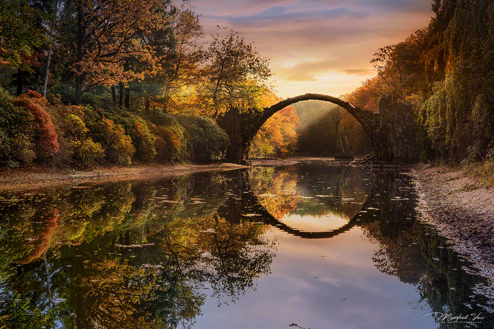 Teufelsbrücke / Rakotzbrücke / Sächsische Schweiz / Saxon Switzerland / Deutschland