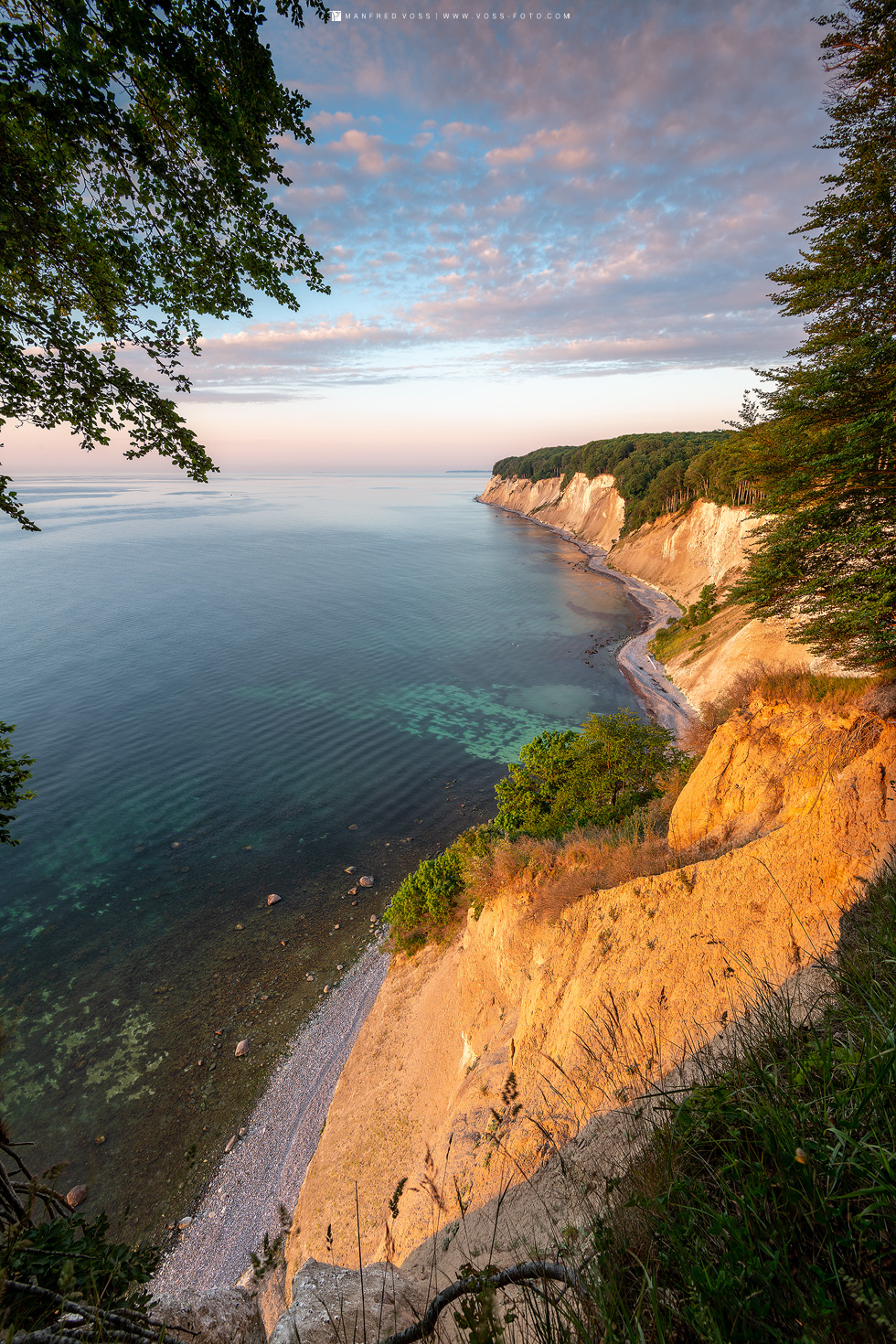 Kreidefelsen auf Rügen , Insel Rügen / Mecklenburg Vorpommern /Deutschland