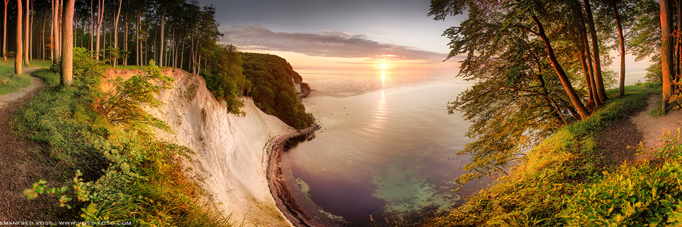 Kreidefelsen auf Rügen , Insel Rügen / Mecklenburg Vorpommern /Deutschland