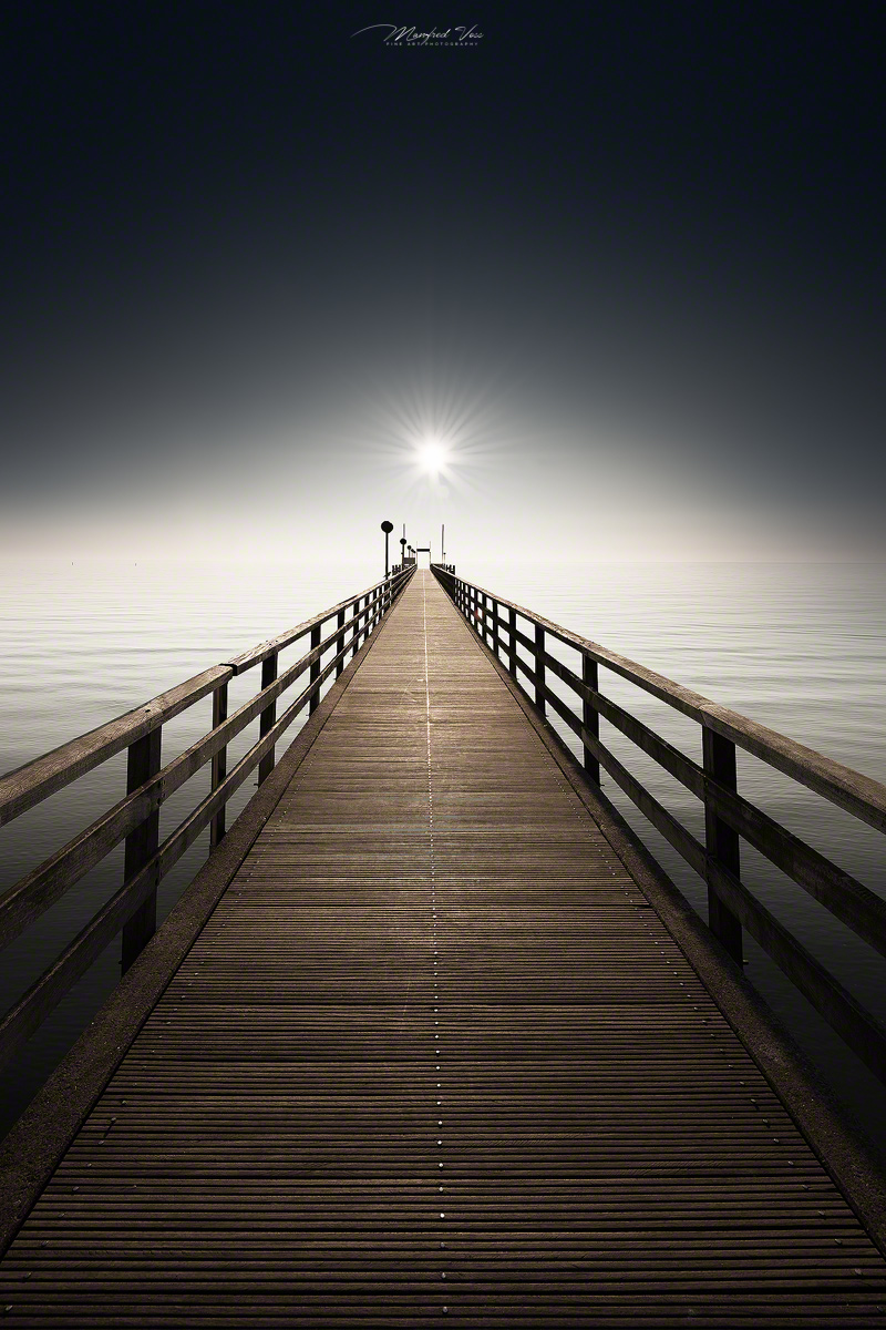 Haffkrug Seebrücke , Scharbeutz / Deutschland