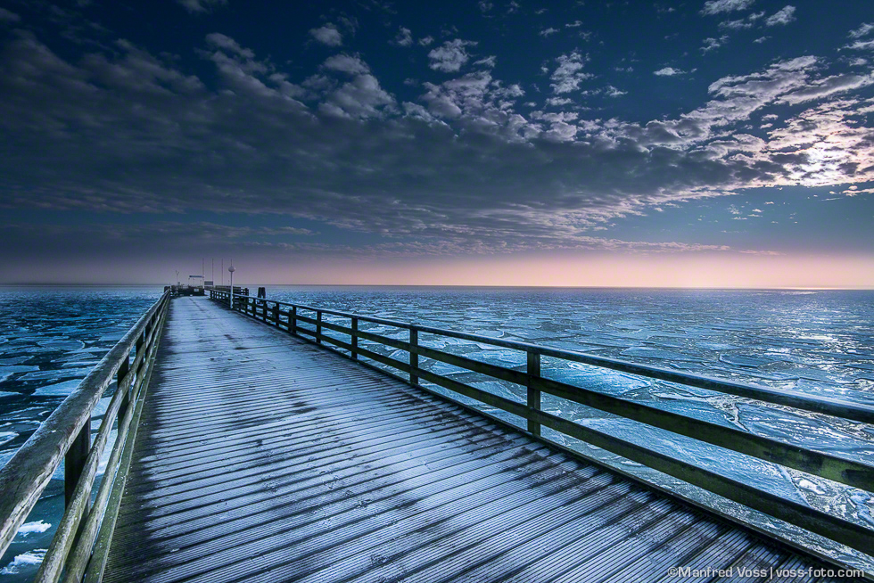 Eisschollen , Scharbeutz / Deutschland
