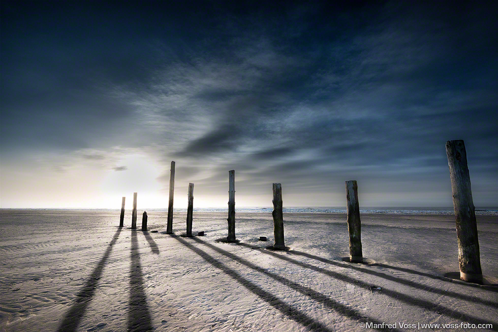 Nordseestrand , Nordsee / Deutschland