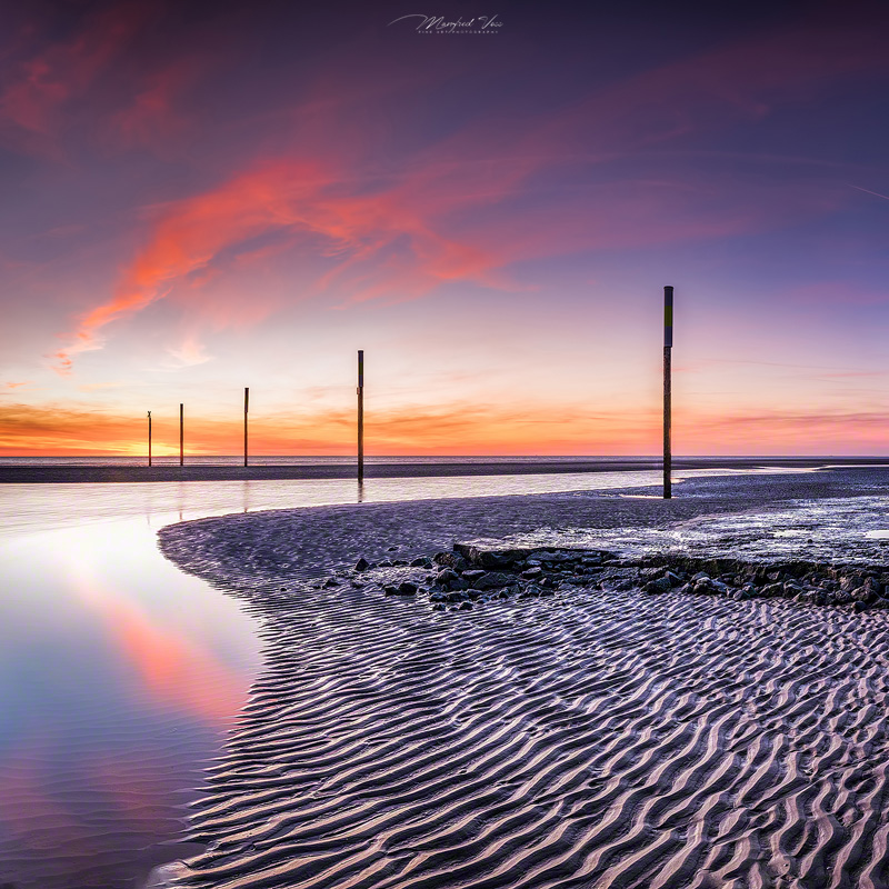 Pfahlbauten 8.3 , Nordsee / Deutschland