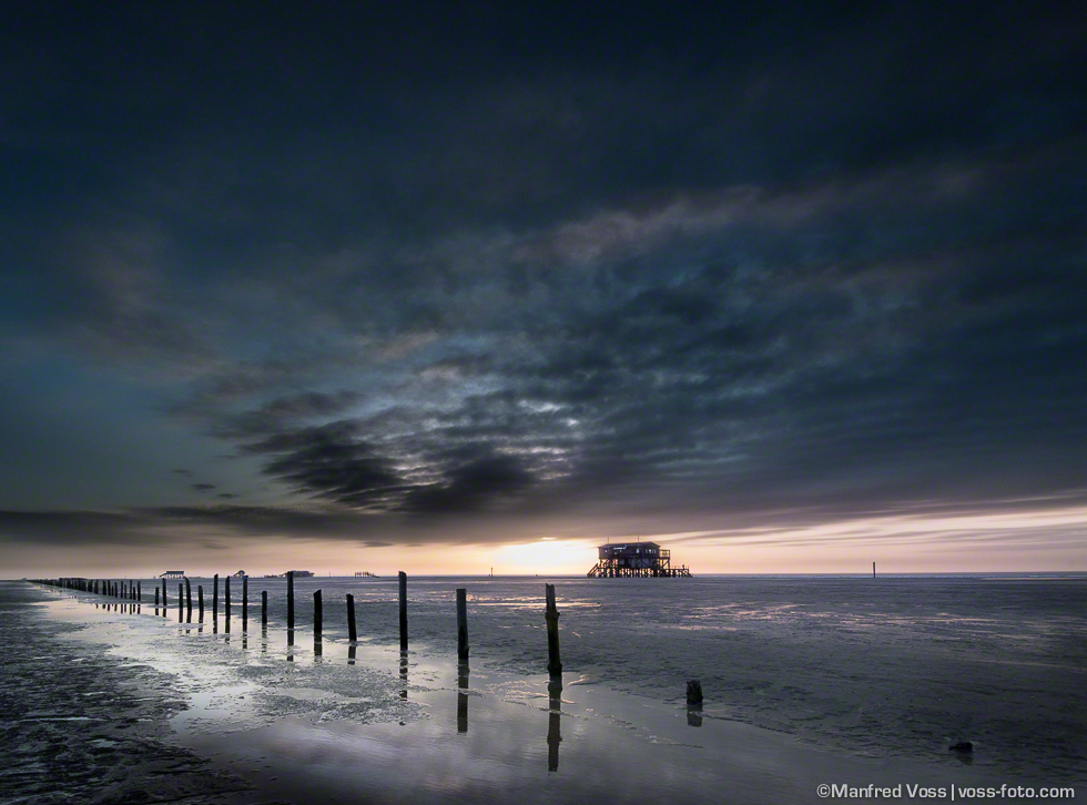 St. Peter Ording , Nordsee / Deutschland
