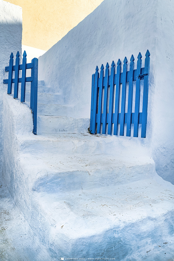 Santorin , Santorini , Griechenland , Stairs