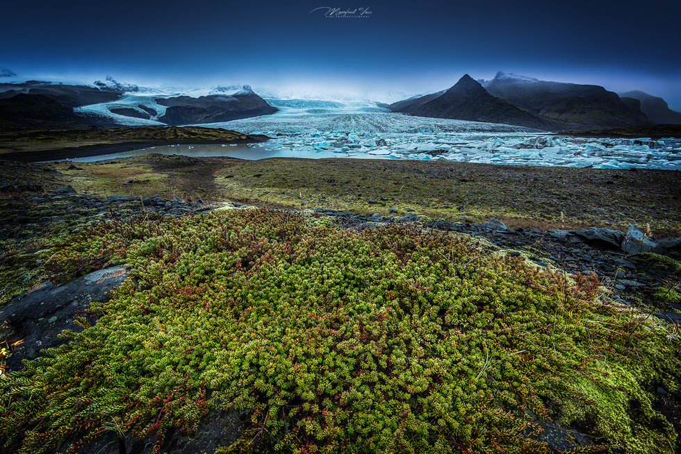 icy green , Island