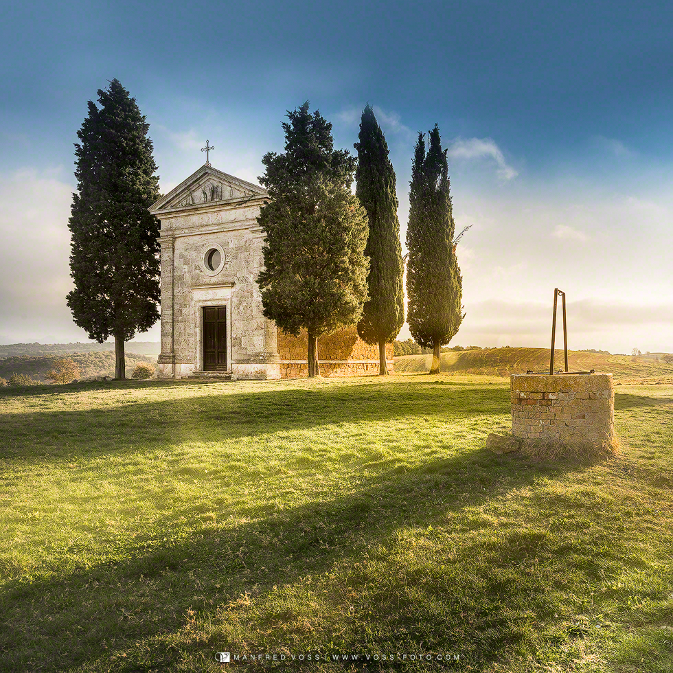 Capella Vitaleta , Italien, Toscana