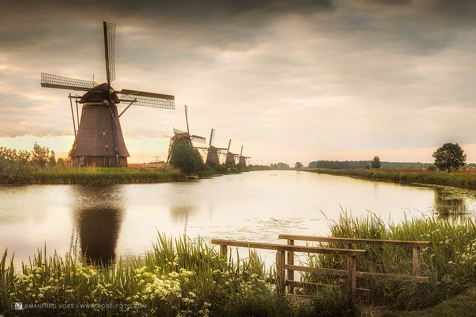 Windmühlen , Holland , Niederlande, Netherlands