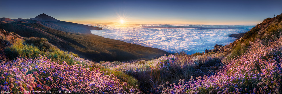 Over the Clouds Panorama , Teneriffa , Spanien
