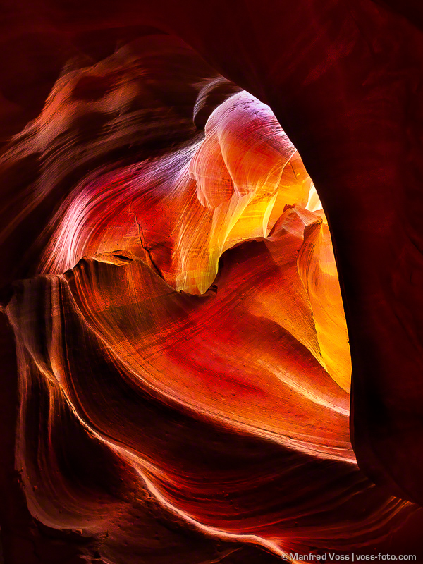 Sehnsucht , Antelope Canyon / Utah / USA